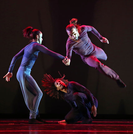 Malpaso Dance Company in 'Despedida.' Photo by Andrea Mohin for the New York Times.